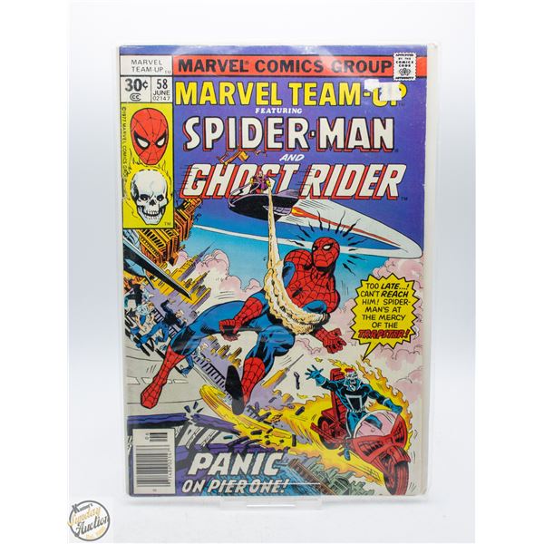 1977 MARVEL TEAM-UP FEATURING SPIDER-MAN