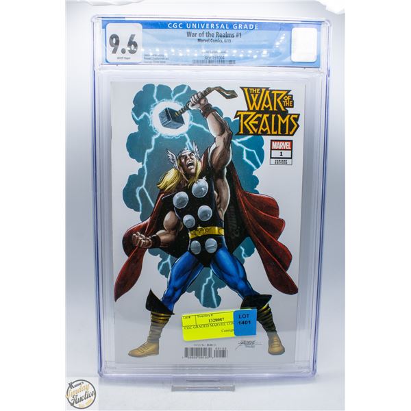 CGC GRADED MARVEL COMIC SLAB