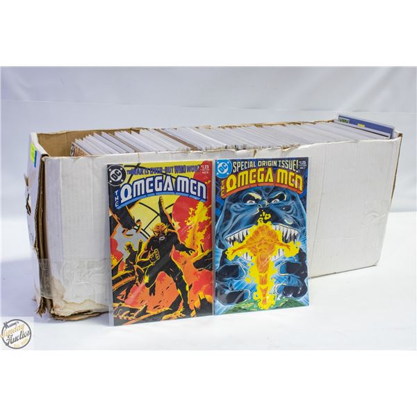 MIXED LONG BOX OF COMICS