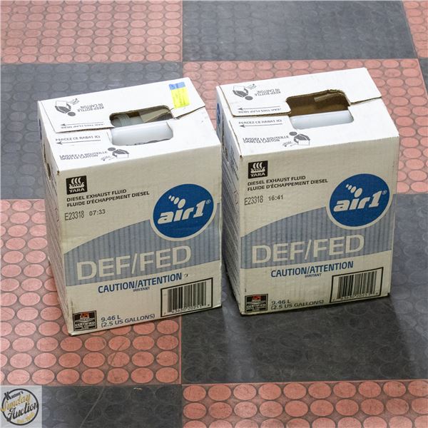 LOT OF NEW DIESEL EXHAUST FLUID
