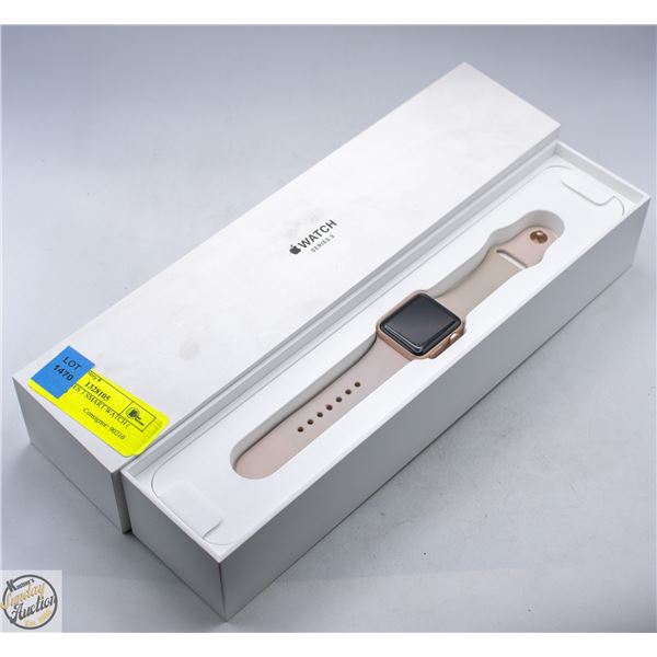 APPLE SERIES 3 SMART WATCH ( GPS ONLY ) SOLD AS IS