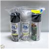 Image 1 : 3PK RUSTOLEUM SPRAY PAINT