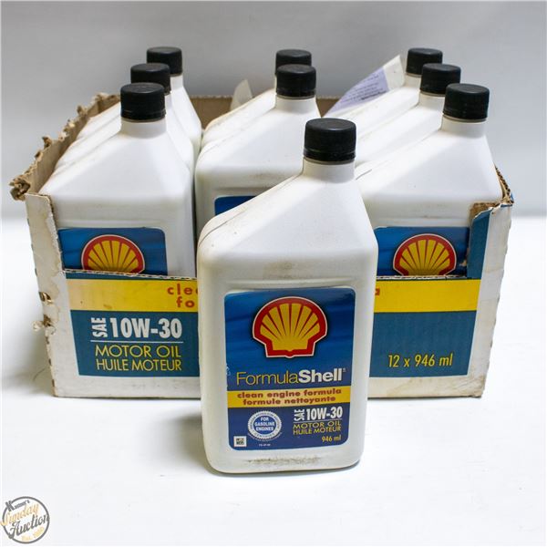 9L SHELL 10W30 OIL