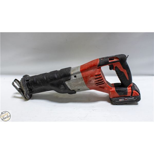 MILWAUKEE 18V RECIPROCATING SAW