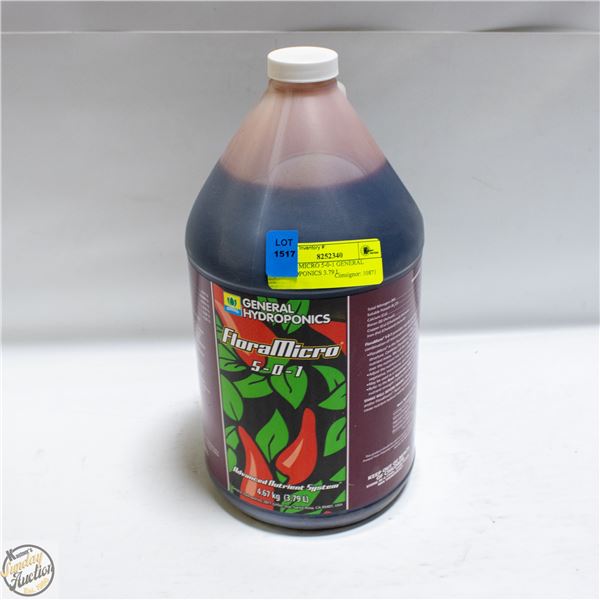 FLORA MICRO 5-0-1 GENERAL HYDROPONICS 3.79 L