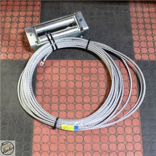 WARN 5/16 X 100’ WINCH CABLE+ROLLER FAIRLEAD NEW