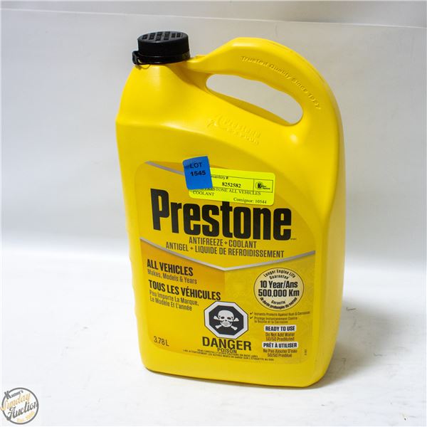 3.78L PRESTONE ALL VEHICLES COOLANT
