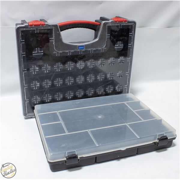 2 HARDWARE ORGANIZER CASES