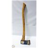 Image 1 : WOOD HANDLED CHOPPING AXE