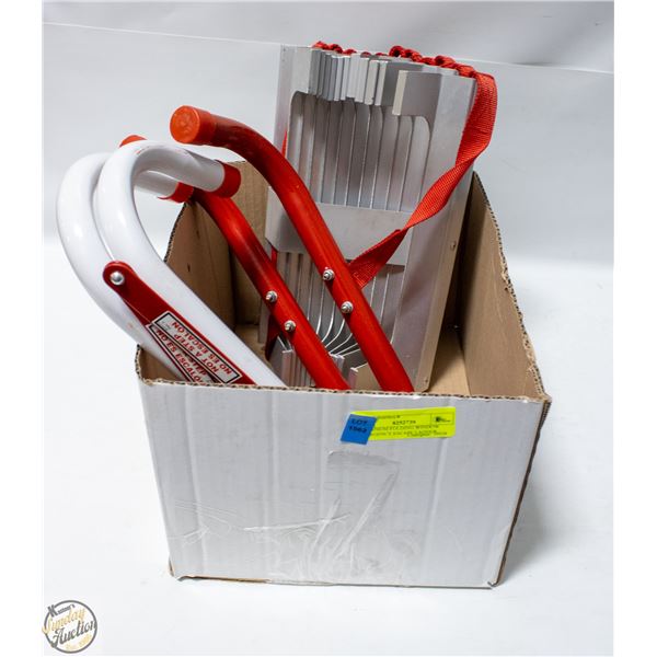 ALUMINUM FOLDING WINDOW EMERGENCY ESCAPE LADDER