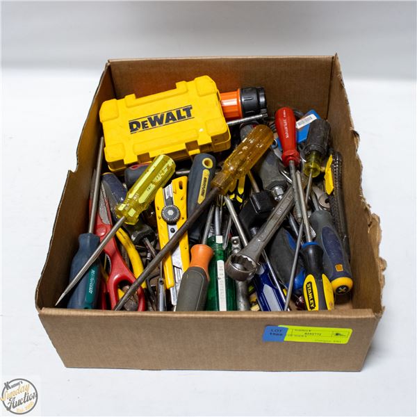 BOX OF TOOLS