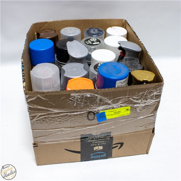 LOT OF SPRAY PAINT
