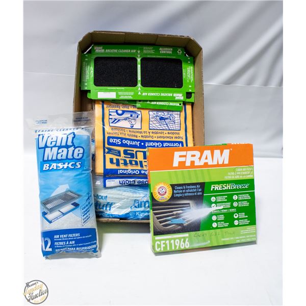 CHEVY TRUCK CABIN FILTER+VARIOUS FILTERS