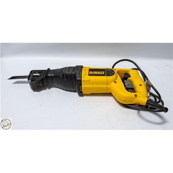 DEWALT RECIPROCATING SAW