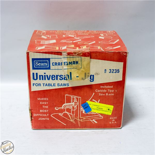 SEARS CRAFTSMAN UNIVERSAL JIG FOR