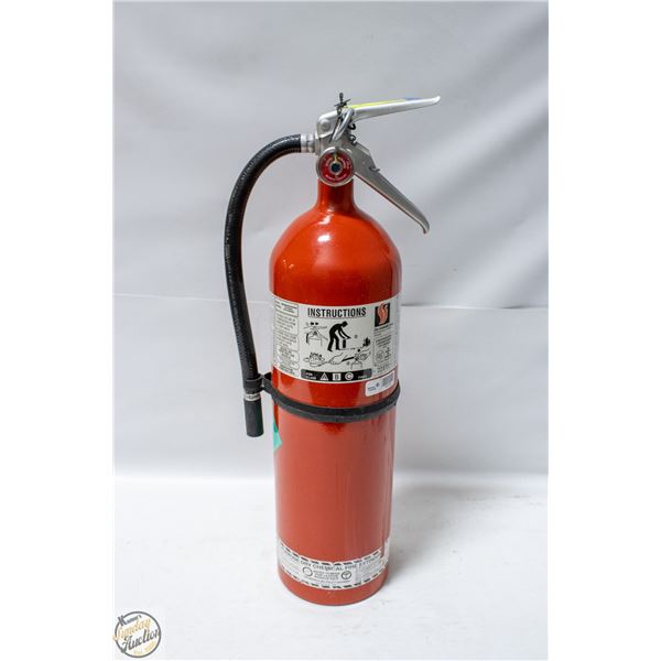 FULLY CHARGED FIRE EXTINGUISHER