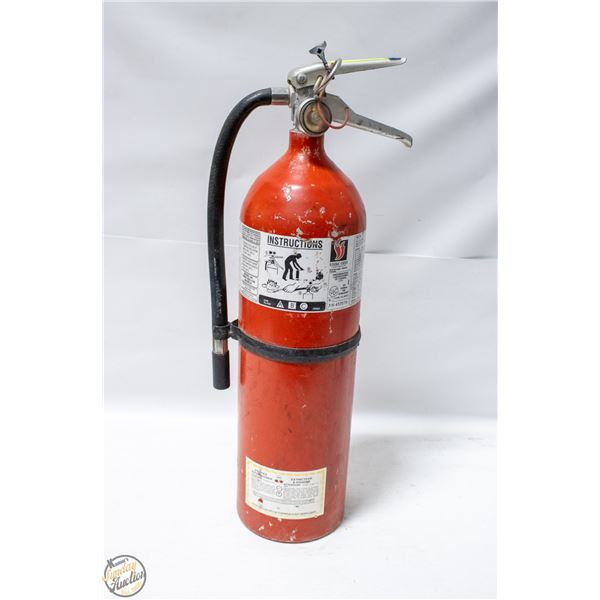 FULLY CHARGED FIRE EXTINGUISHER