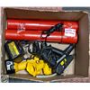 Image 1 : BOX OF TOOLS/WELDING ROD CASES