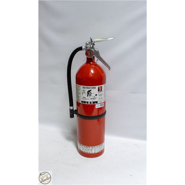 FULLY CHARGED FIRE EXTINGUISHER