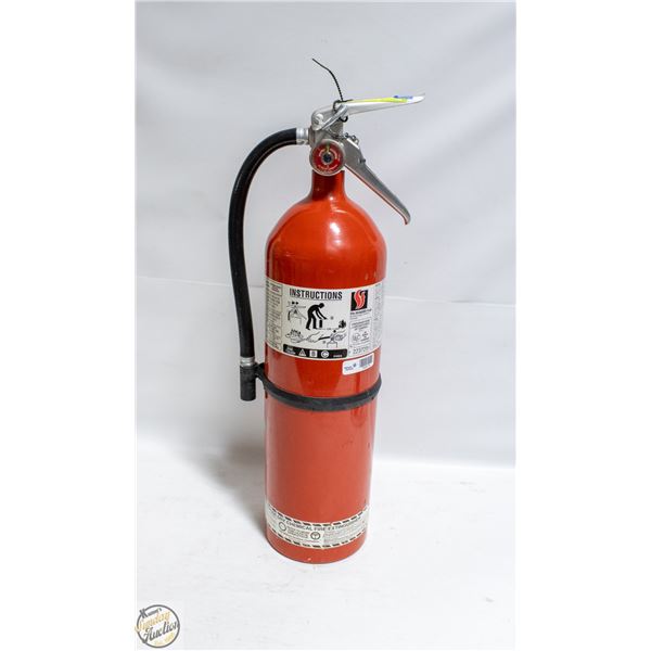 FULLY CHARGED FIRE EXTINGUISHER
