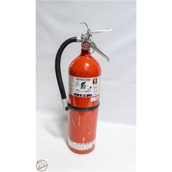 FULLY CHARGED FIRE EXTINGUISHER