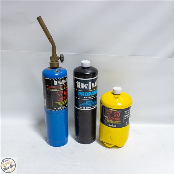 3PK PROPANE WITH TORCH