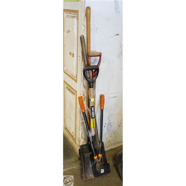 YARD TOOLS ASSORTED LOT