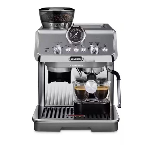 AS NEW DE'LONGHI LA SPECIALISTA ARTE EVO AUTOMATIC ESPRESSO MACHINE W/ FROTHER & GRINDER - TESTED WO