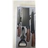 Image 2 : NEW 6PC QUALITY WOOD HANDLE BLACK KNIFE SET