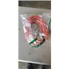 Image 2 : TWO APPROX 25 FEET HEAVY DUTY EXTENSION CORDS AND A 3 OUTLET EXTENSION CORD