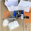 Image 1 : 2 NEW RESPIRATOR MASKS SETS WITH GOGGLES