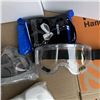 Image 2 : 2 NEW RESPIRATOR MASKS SETS WITH GOGGLES