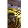 Image 2 : APPROX 200 FOOT YELLOW LIGHTED 3 OUTLET EXTENSION CORD.