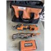 Image 1 : RIDGID JOBMAX MULTI-TOOL POWER BASE AND RIDGID 18V RECIPROCATING SAW IN RIDGID WORK BAG