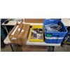 Image 1 : 2 NEW CASES OF POLY TUBE SLEEVES AND TRAY WITH ASSORTED MOUNTING AND CONNECTORS ETC