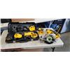 Image 1 : ASSORTED DEWALT POWER TOOLS, BATTERIES AND CHARGER