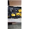 Image 2 : ASSORTED DEWALT POWER TOOLS, BATTERIES AND CHARGER