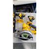 Image 5 : ASSORTED DEWALT POWER TOOLS, BATTERIES AND CHARGER