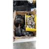 Image 3 : 2 BOXES OF ASSORTED ELECTRICAL AND PIPE CONNNECTORS, CAPS ETC