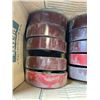 Image 3 : 10 SOLID METAL WHEELS, 7 INCH