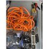 Image 3 : STRONGBOX PLASTIC TOTE WITH MAKITA DC18RC LITHIUM CHARGER, MILWAUKEE DRILL DRIVER, IMPACT DRIVER, MO