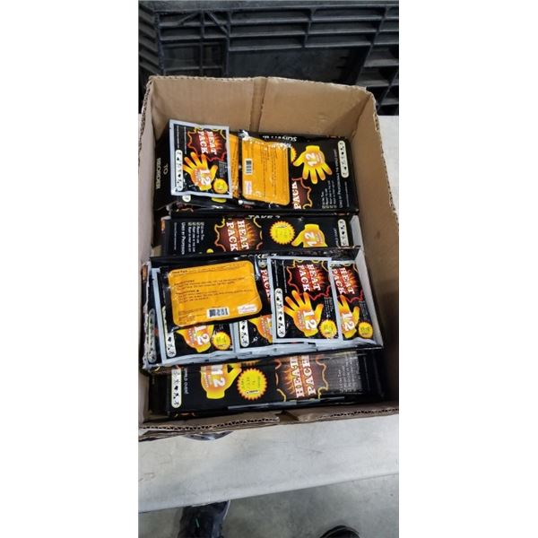 BOX OF HAND WARMER  PACKS