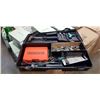 Image 1 : ACTIONPACKER TOOLBOX WITH CONTENTS INCLUDING, DRILL BIT SETHAMMERS, SCREW DRIVERS ETC
