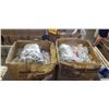 Image 1 : 2 CASES OF NEW WESWARD HARDWARE ADAPTORS AND 2 PACKS OF RUBBER GLOVES