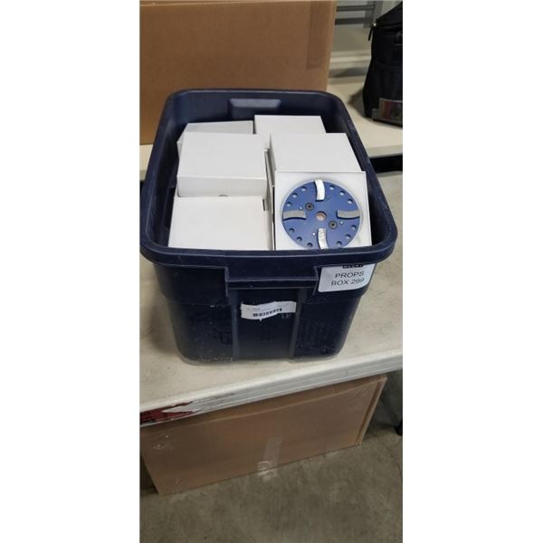 TOTE OF NEW WERKMASTER 4-3/4 50 GRIT SOFT GRINDING DISCS