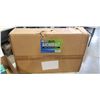 Image 3 : TRAY OF BETTER BOAT ITEMS INCLUDING ANCHOR KIT, 3 TRAILER HITCH BALLS, TRAILER JACK FOOT PLATE, STER