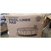 Image 1 : SHOP SQUARE POOL LINER PAD. 24' ROUND