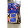 Image 1 : ASSORTED NEW WESTWARD TOOLS INCLUDING SCREWDRIVERS, STRAP WRENCHES AND MORE