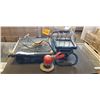 Image 1 : MASTERCRAFT TILE SAW AND WORK LIGHT, AIR SANDER