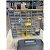 Image 2 : SOLDERING GUN AND PARTS ORGANIZER WITH CONTENTS